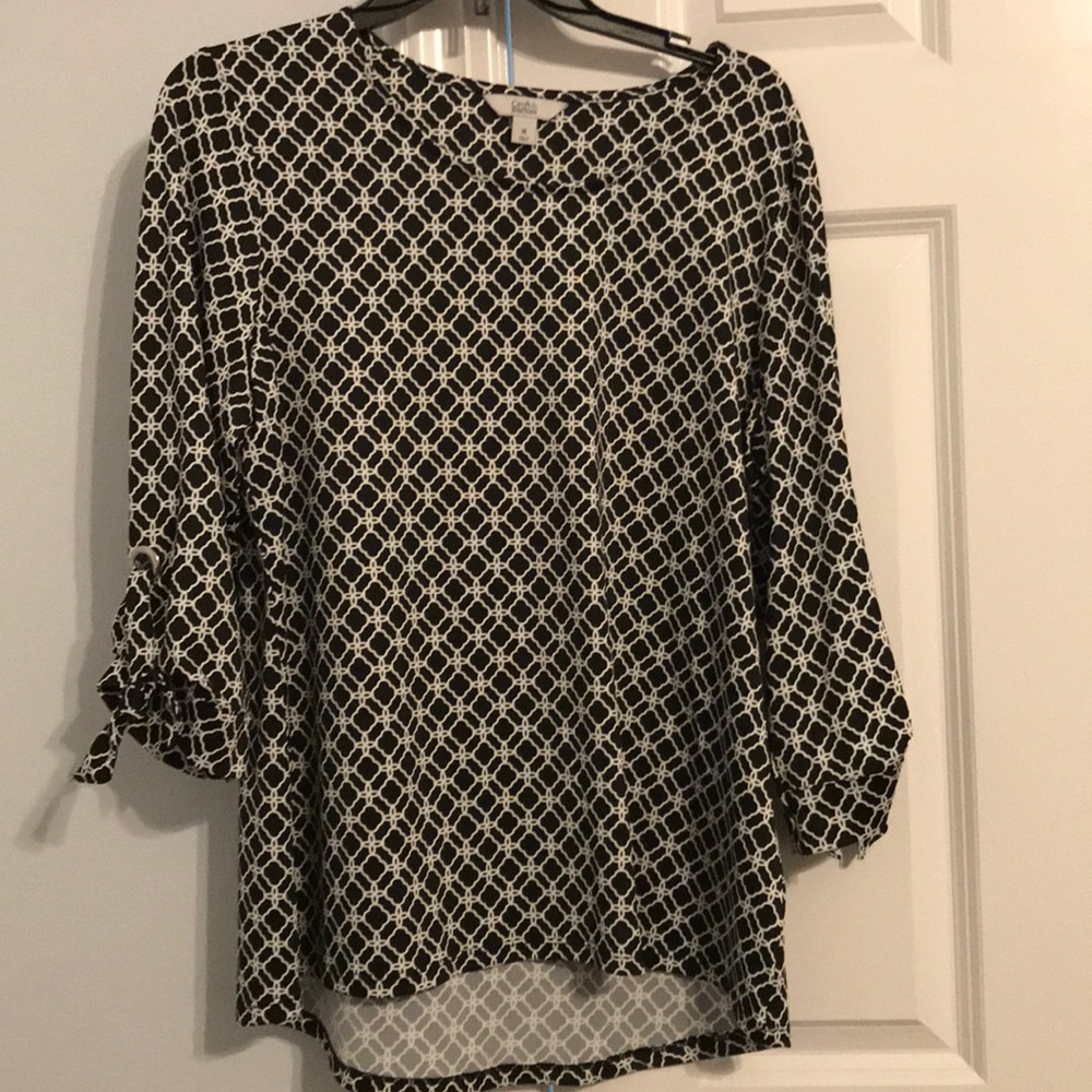 Croft & Barrow Woman’s Top Size Medium (NWOT).